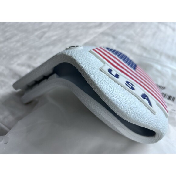 Pro Golf Master Club Covers Vinylplastic USA White w/ American Flag 3 - Picture 4 of 7